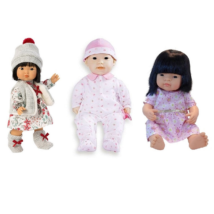 Three of our Most Popular Asian Baby Dolls for Kids