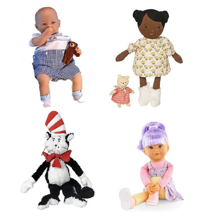 Four of our Clearance Sale Children's Dolls