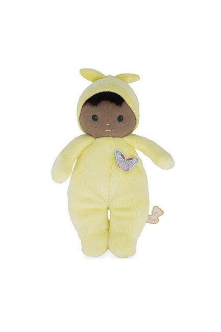 Baby Mimosa by Kaloo a black first doll and cuddly lovey