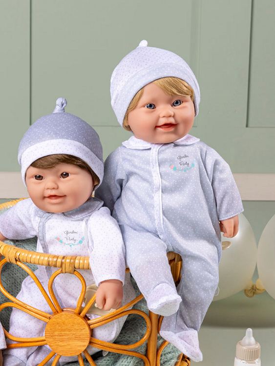 Our two soft body Down Syndrome Boy Dolls for kids