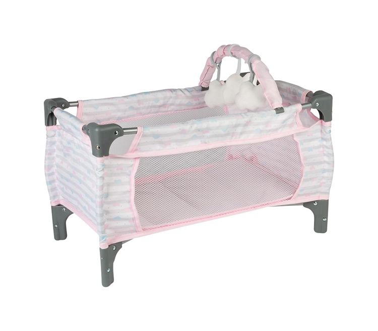 our doll's bassinet and crib for dolls up to 20 inches long