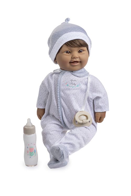 Ethnic Down Syndrome Baby Doll with Brown Hair, Eyes and Skin