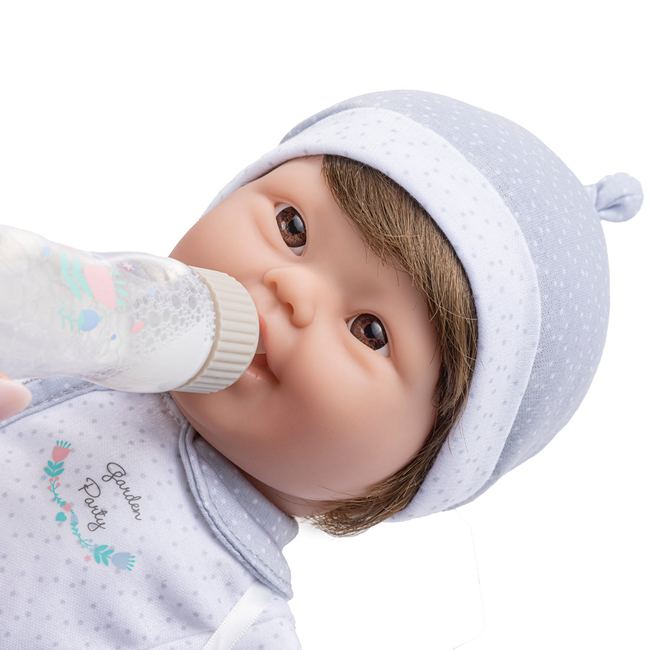 Our down syndrome boy doll comes with disappearing milk bottle