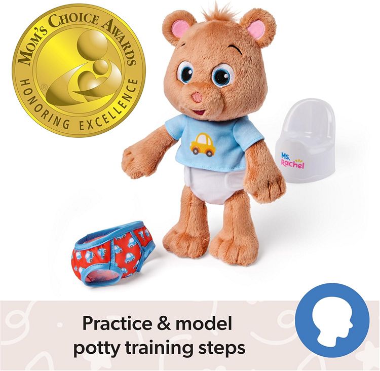 Ms. Rachel's Potty Training Doll Bean won the Mom's Choice Award