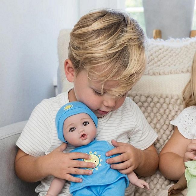 Sunny: One of our most Unique Dolls for Boys, He Giggles and Cries!