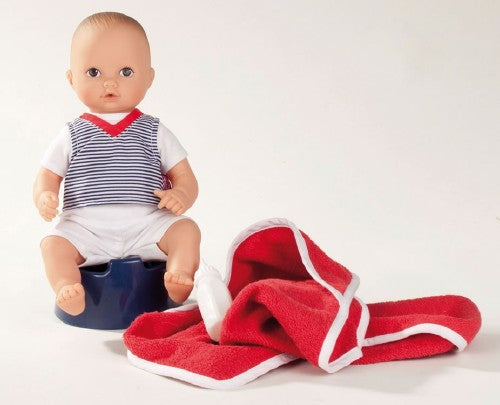 Aquini Boy Potty Training drink and wet doll for boys 7 pc set