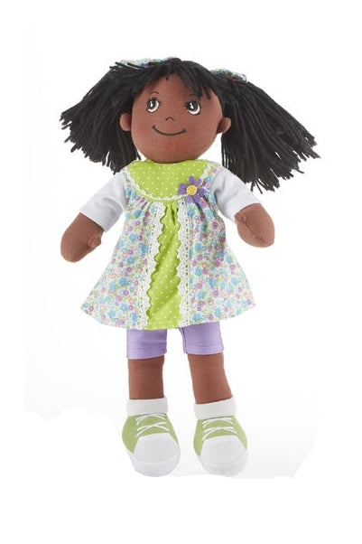 Cissy Flowers and Lace, a Classic Black Rag Doll for Girls