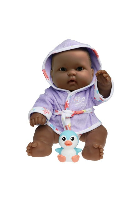 all vinyl poseable black baby doll for bathtub play
