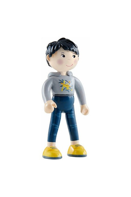 Liam the Little Friends Bendy Asian Boy Dollhouse doll by HABA