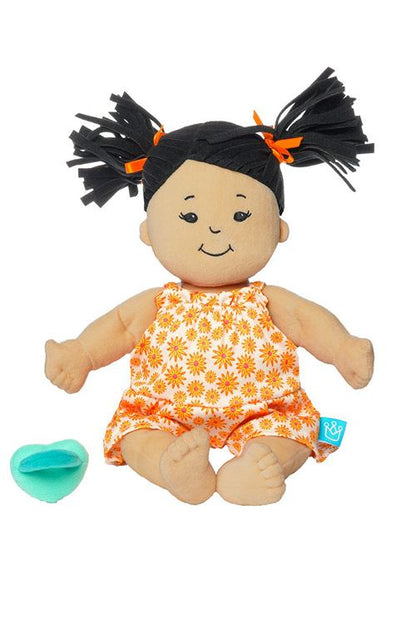 Baby Stella Asian Rag Doll with Magnetic pacifier