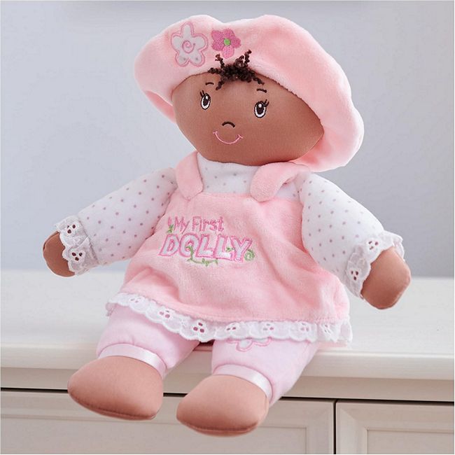 My First Dolly by GUND Black Lovey Doll