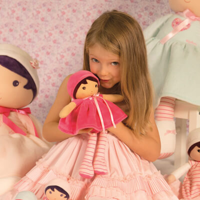 Emma: A Young Multicultural Girl's Incredibly Soft Lovey and Rag Doll