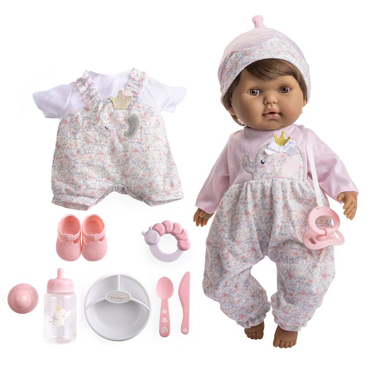 Elephant themed South Asian Baby Doll and Accessories