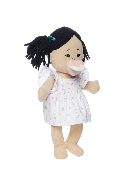 Asian Baby Doll with magnetic pacifier Love Stella brand