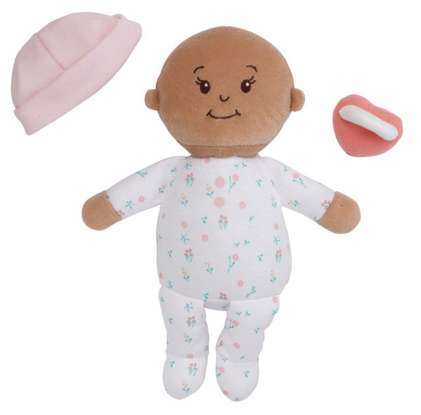 Love Stella Brown Baby Doll with pacifier Manhattan Toy