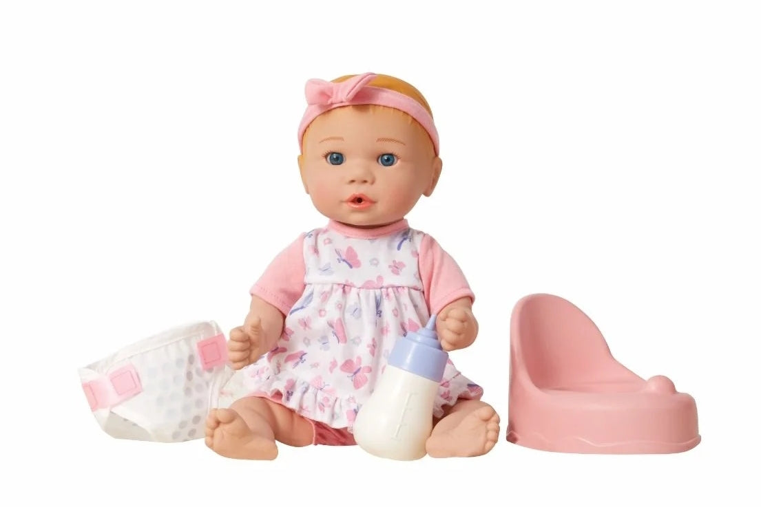 Easier Girl's Potty Training Doll: Toy Diaper Changes Color When Wet ...