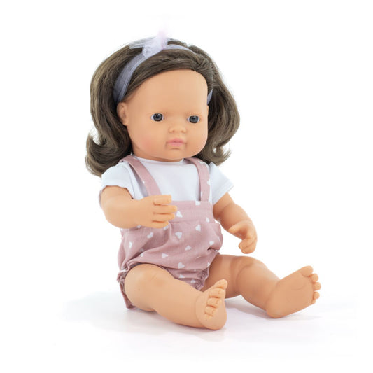Miniland educational Brunet 15  inch anatomically correct doll