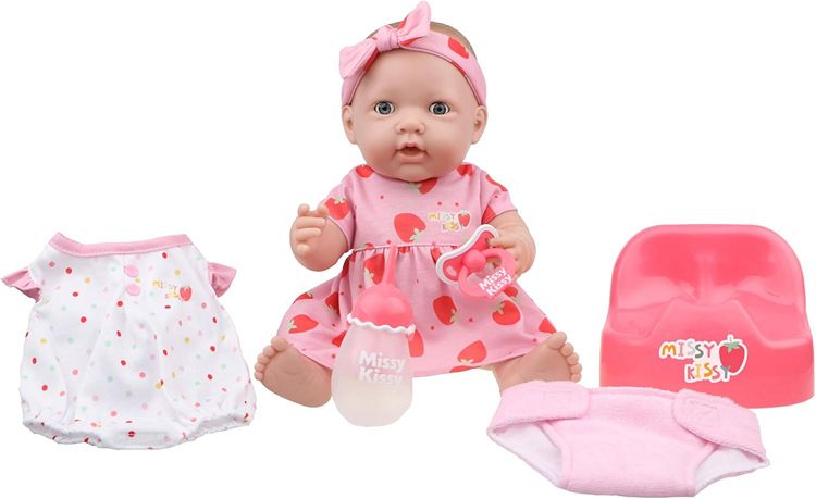 Missy Kissy An Interactive Talking Baby Doll to Love & Nurture, 2yrs+