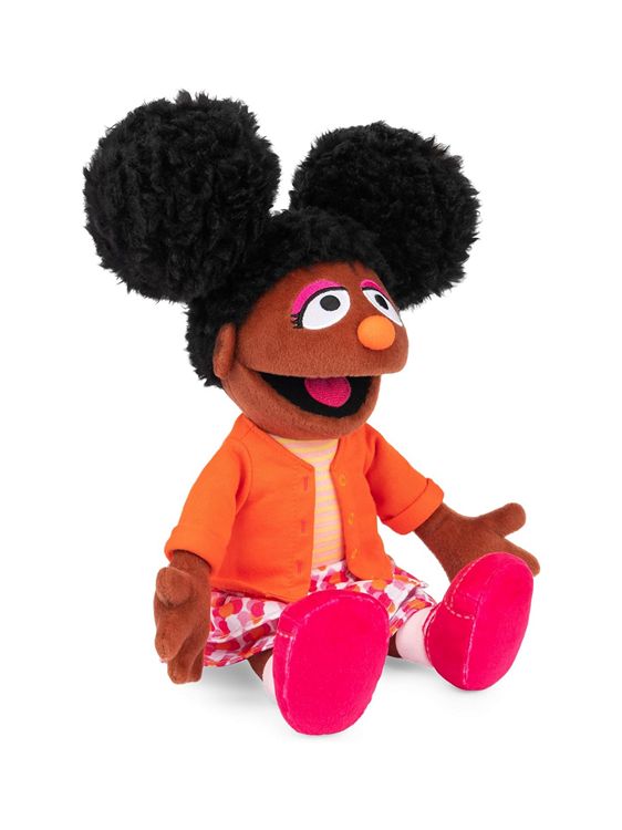 Gabrielle by GUND a plush Black Character Doll from Sesame Street