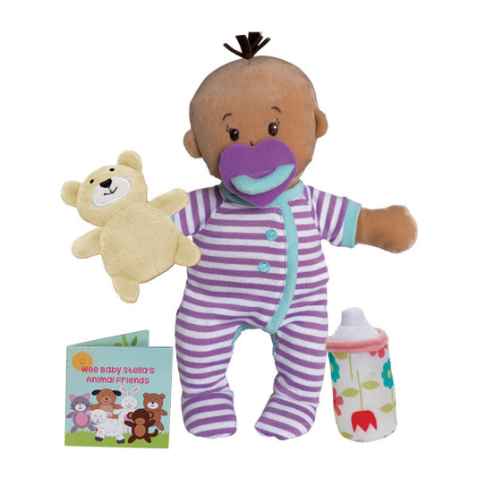 Manhattan Toy Wee Baby Stella Sleepytime with accessories