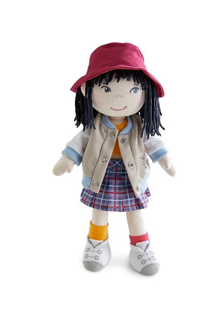 The Yuki Asian doll for toddlers with removable outfit