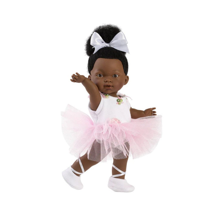 Black Ballerina toddler's doll, by Llorens of Spain