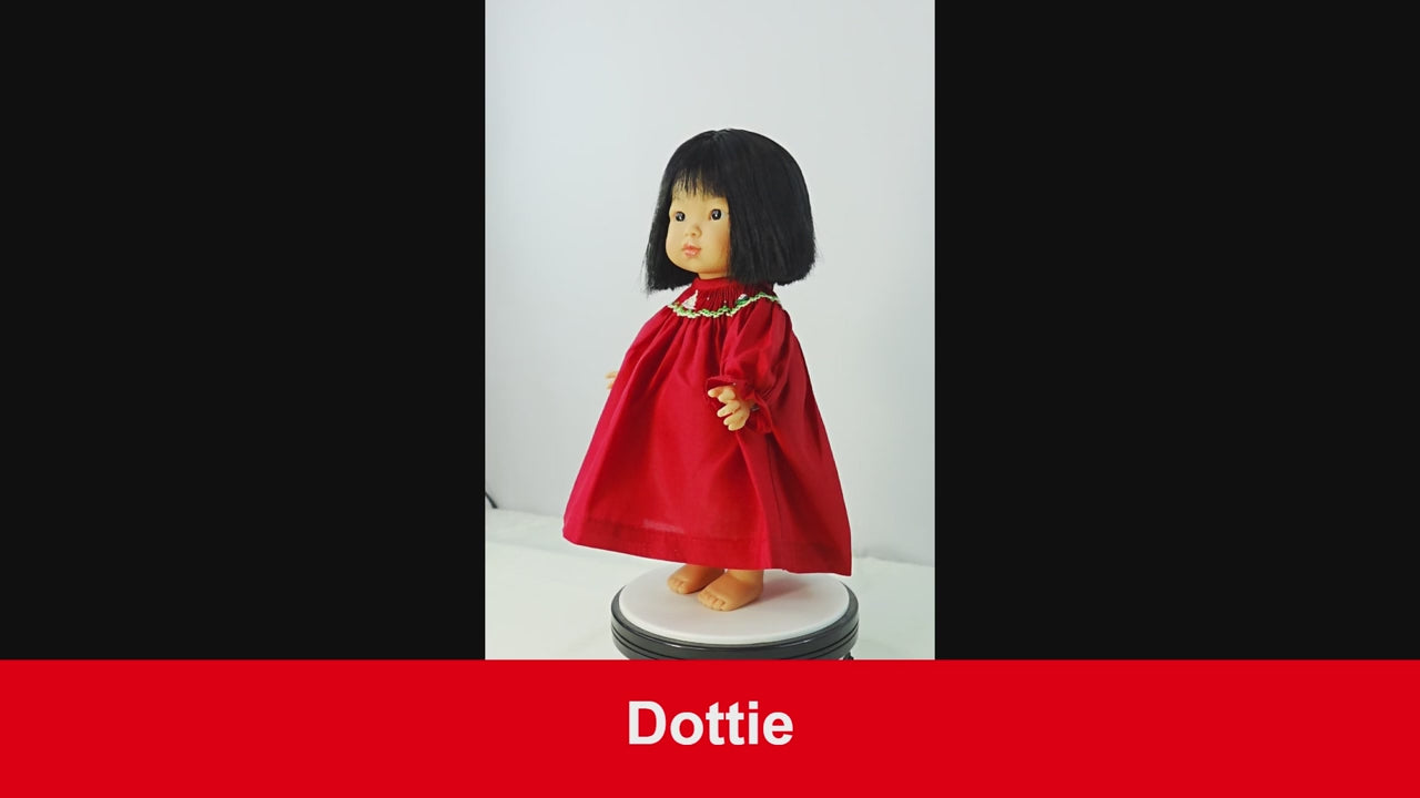 Dottie Aja, Winter Dancer - An Asian Companion Doll for Children