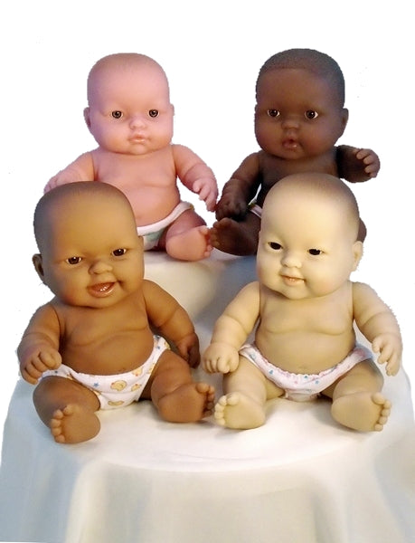 Diversity Dolls for schools comes in Asian Doll, White Doll, Black Doll and Biracial Doll Versions