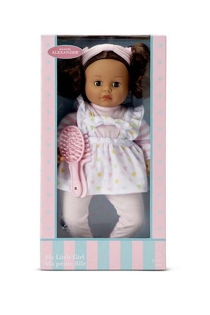 A Biracial Multicultural or Hispanic baby doll by Madame Alexander