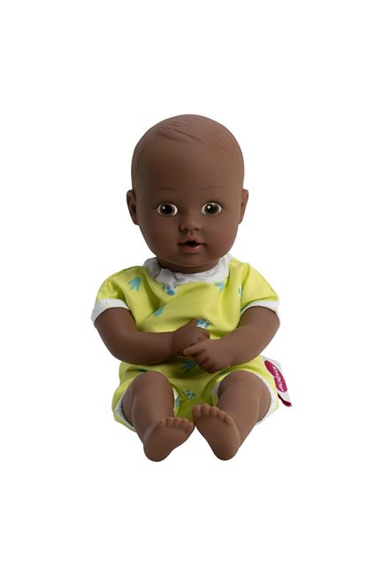Boy's Black Baby Doll can go in the water