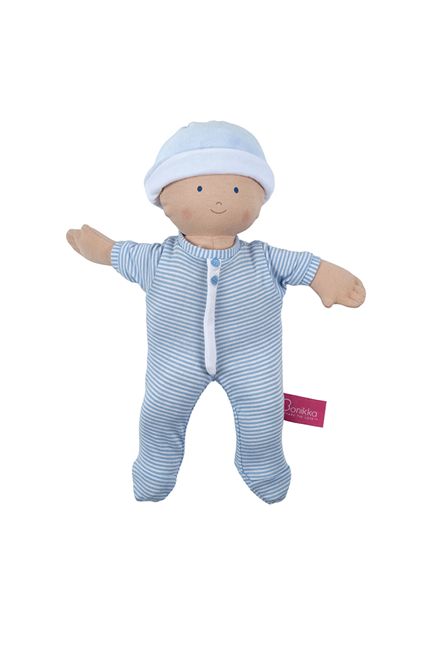 From Tikiri Toys and Bonikka Dolls A Baby Boy's First Rag Doll and Lovey