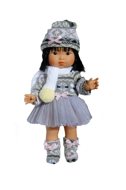 Dottie Aja in her ballet inspired winter outfit