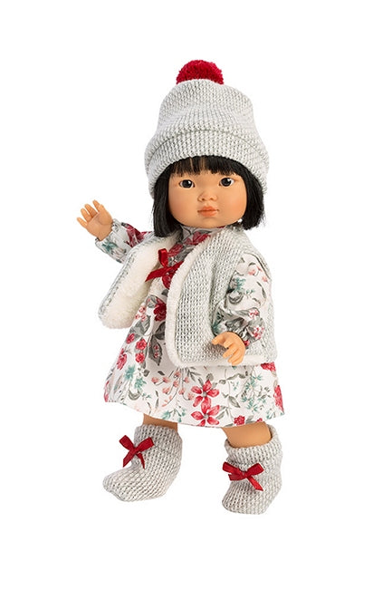 Dottie Aja, Winter Dancer - An Asian Companion Doll for Children