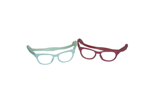 Doll's eyeglasses in two colors for Miniland Educational Dolls