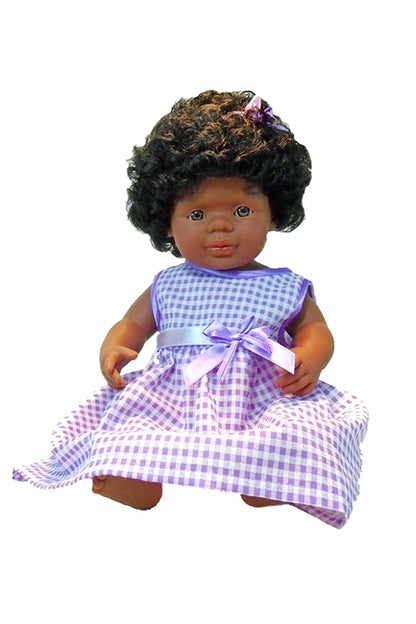 beautiful Black children's doll with 'natural' hair