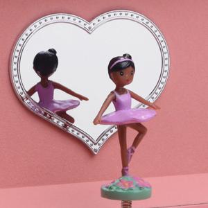 The Dancing Ballerina, a Musical Jewelry Box for Black or Brown Girls