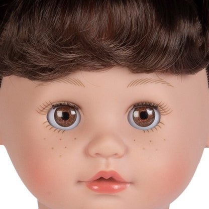 a close up portrait of the new interactive girls doll Kitty Kisses by Adora