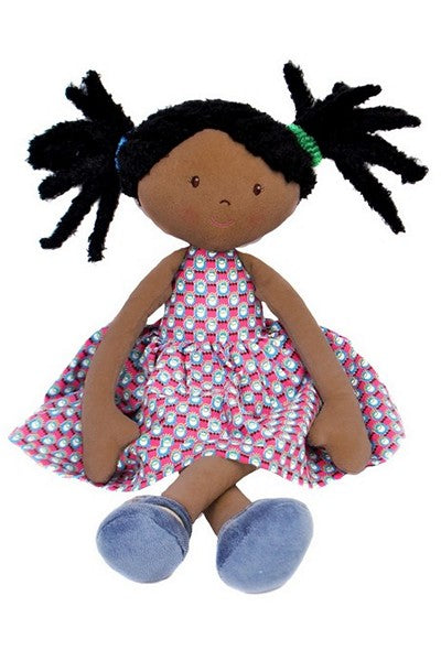 Leota - A Black Cuddle Doll by Bonikka