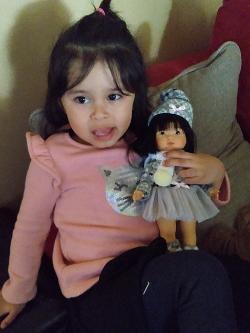 Dottie Aja, Winter Dancer - An Asian Companion Doll for Children