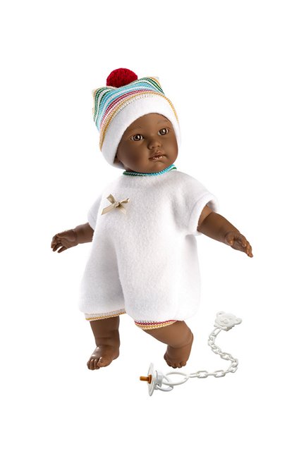 Morgan, the Black Baby Doll / Cry Baby Doll with bonus Swaddle Sack