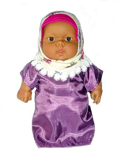Lots to love multicultural baby doll in anislamic inspired hajib and abaya