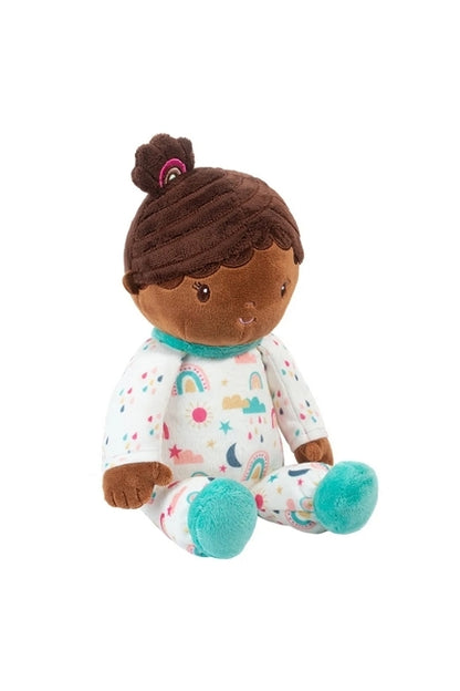 Pippa by Douglas the cuddle Toy company, first black baby doll and lovey