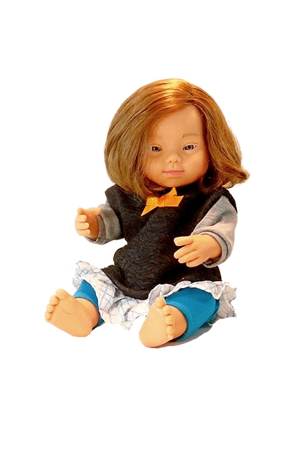 our new down syndrome girl doll from miniland educational
