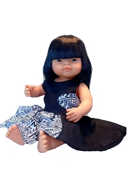 A Ballroom Dancing Dress for our 15 inch dolls