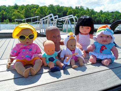 All of these dolls can go in the water BestDollsForKids.com