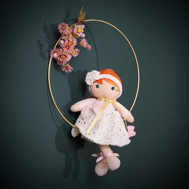 This redhead lovey doll is so pretty it can be used as nursery decor