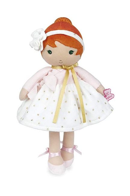 A redhead rag doll and lovey for young girls