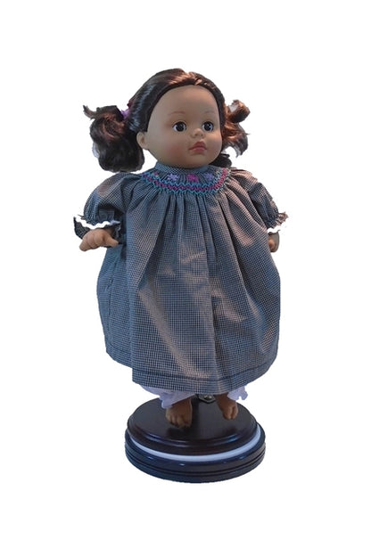 madame alexander biracial hispanic multicultural doll in special holiday gift dress for christmas 