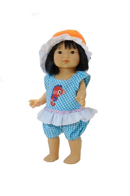 Dottie Aja, Winter Dancer - An Asian Companion Doll for Children
